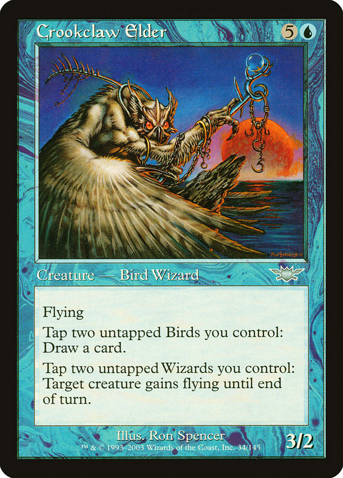 Crookclaw Elder 34 (Legions)  - Foil | Good Games Adelaide SA