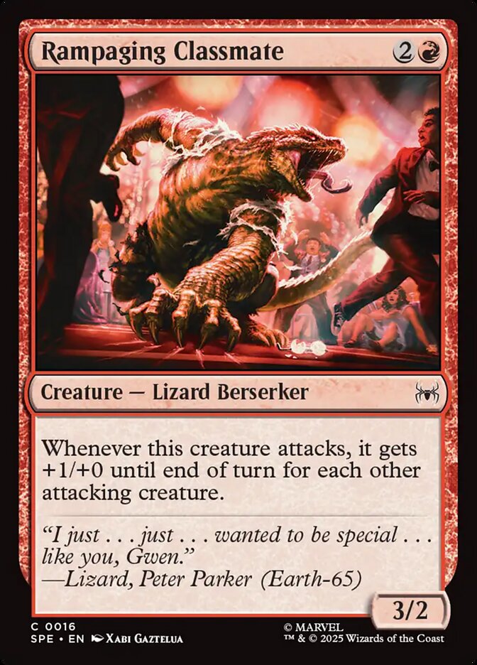 Rampaging Classmate 16 (Marvel's Spider-Man: Eternal-Legal)  - Foil | Good Games Adelaide SA