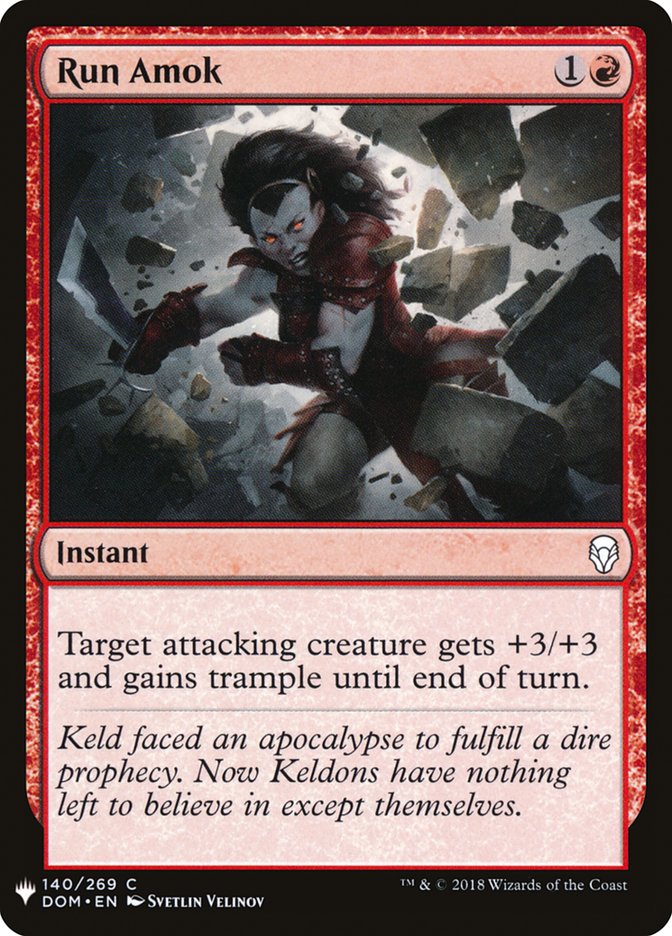 Run Amok [Mystery Booster] | Good Games Adelaide SA