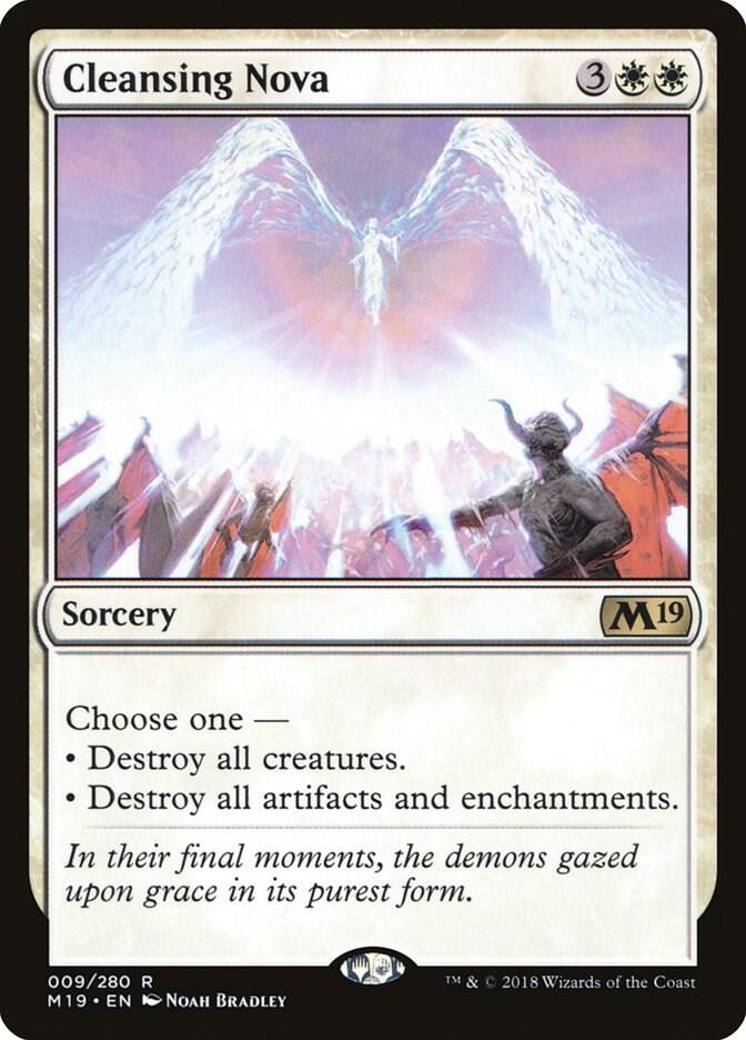 Cleansing Nova 9 (Core Set 2019)  - Foil | Good Games Adelaide SA