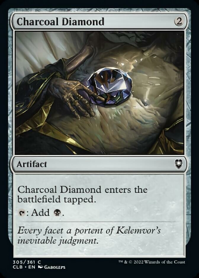 Charcoal Diamond [Commander Legends: Battle for Baldur's Gate] | Good Games Adelaide SA