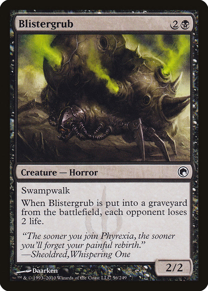 Blistergrub [Scars of Mirrodin] | Good Games Adelaide SA