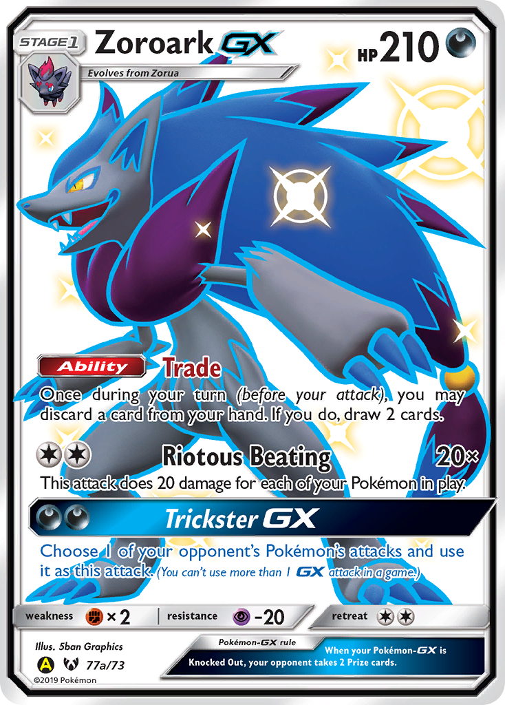 Zoroark GX (77a/73) [Alternate Art Promos] | Good Games Adelaide SA