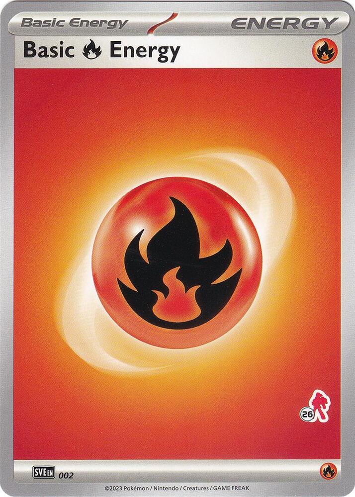 Basic Fire Energy Armarouge 26 002 (Battle Academy 2024)  | Good Games Adelaide SA