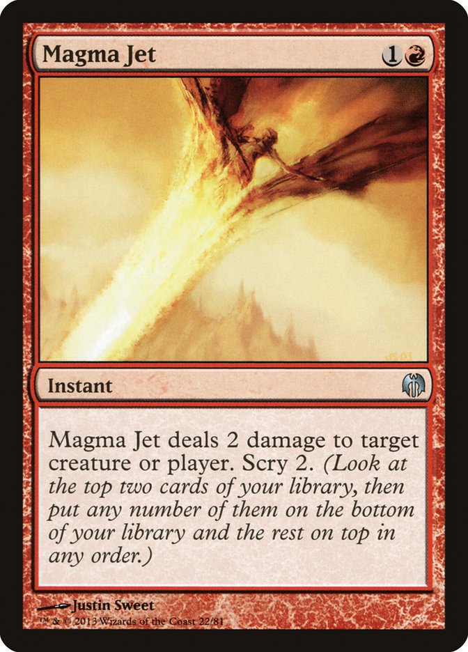 Magma Jet [Duel Decks: Heroes vs. Monsters] | Good Games Adelaide SA