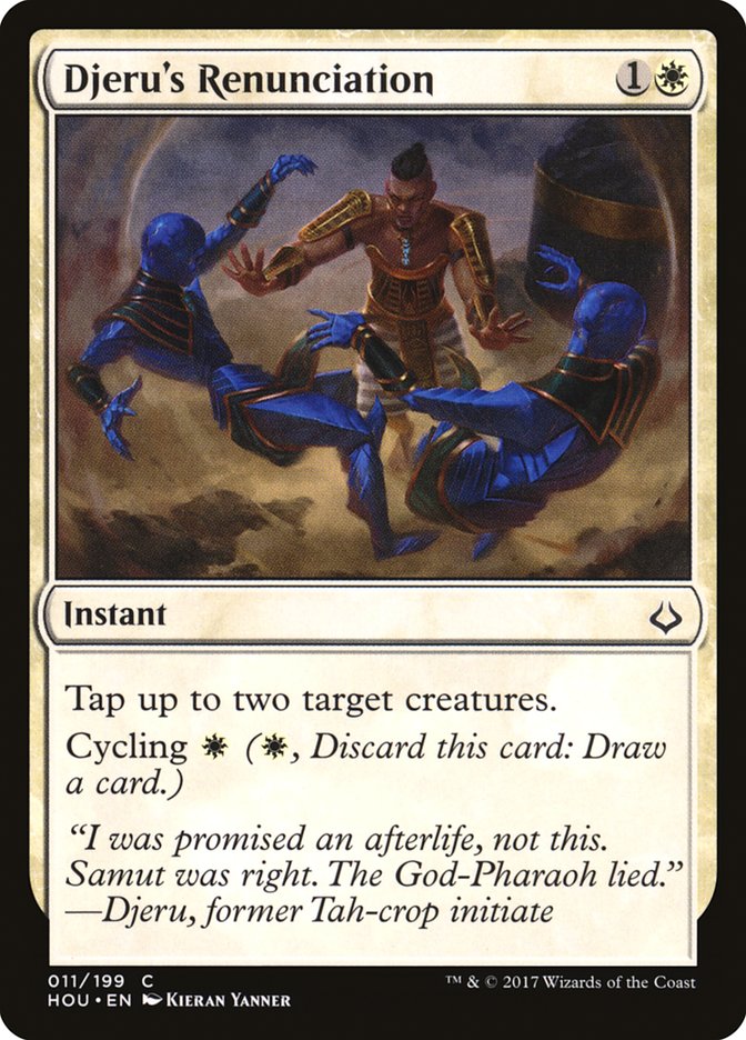 Djeru's Renunciation 11 (Hour of Devastation)  - Foil | Good Games Adelaide SA