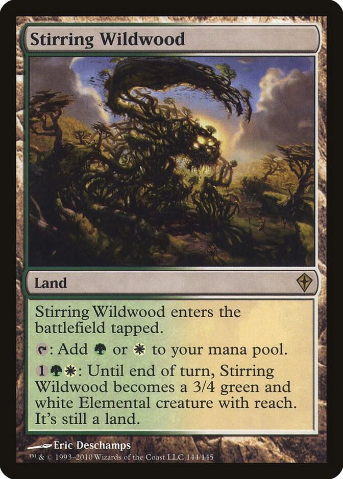 Stirring Wildwood 144 (Worldwake)  - Foil | Good Games Adelaide SA