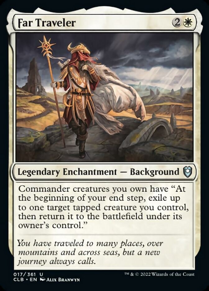 Far Traveler [Commander Legends: Battle for Baldur's Gate] | Good Games Adelaide SA
