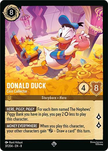 Donald Duck Coin Collector 37/204 (Reign of Jafar)  | Good Games Adelaide SA