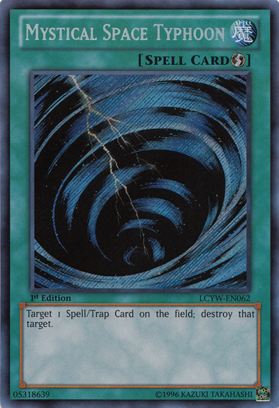 Mystical Space Typhoon [LCYW-EN062] Secret Rare | Good Games Adelaide SA