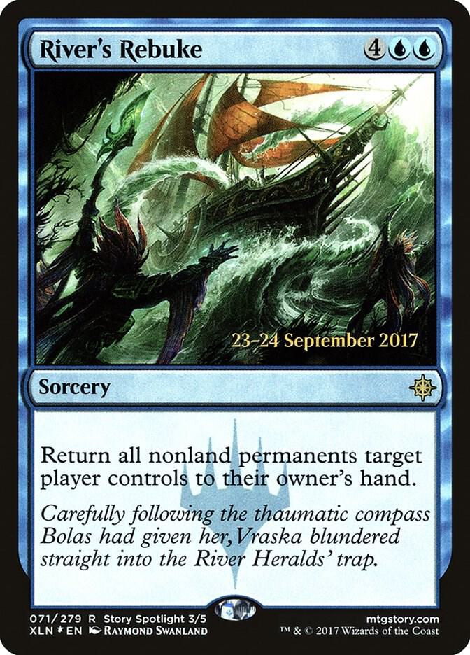 Rivers Rebuke 71 (Prerelease Cards)  - Foil | Good Games Adelaide SA