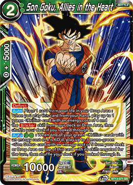 Son Goku, Allies in the Heart (Super Rare) [BT13-071] | Good Games Adelaide SA