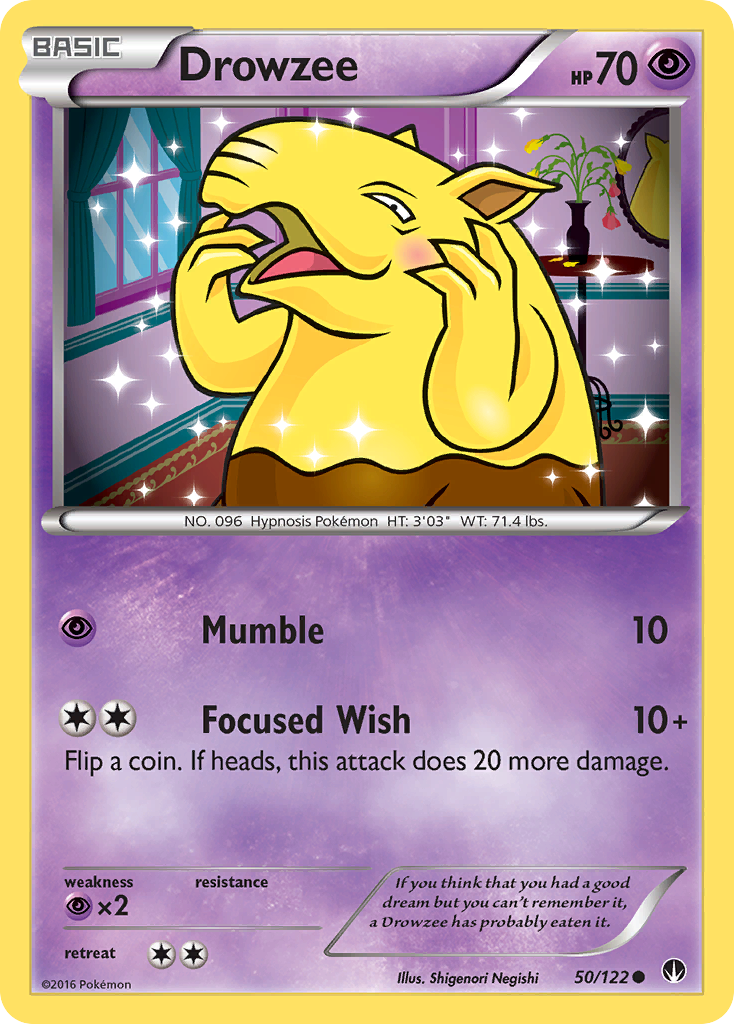 Drowzee (50/122) [XY: BREAKpoint] | Good Games Adelaide SA