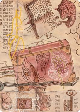Mazemind Tome Art Card Gold Stamped Signature 66 (Art Series: The Brothers' War)  | Good Games Adelaide SA