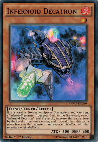 Infernoid Decatron [CORE-EN039] Super Rare | Good Games Adelaide SA