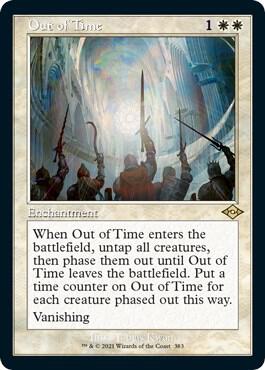 Out of Time Retro Frame Foil Etched 383 (Modern Horizons 2)  - Foil | Good Games Adelaide SA