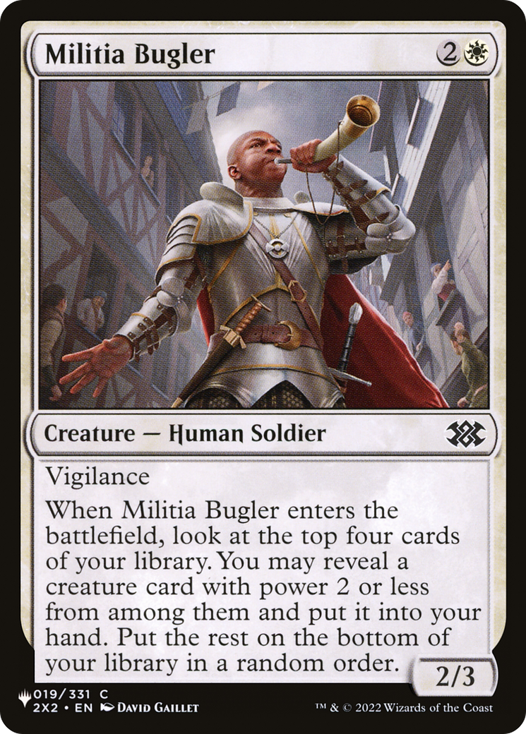 Militia Bugler [The List Reprints] | Good Games Adelaide SA
