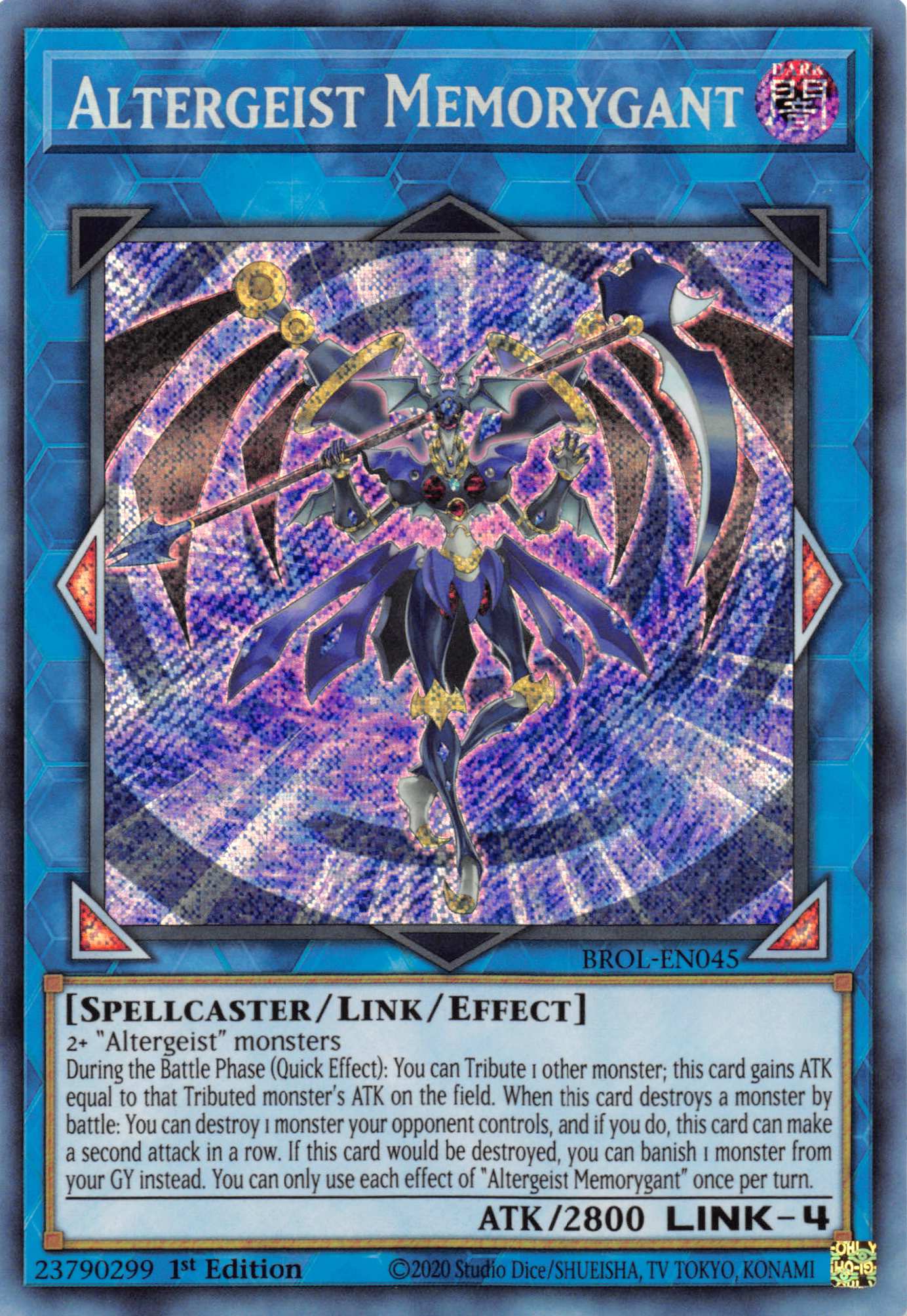 Altergeist Memorygant [BROL-EN045] Secret Rare | Good Games Adelaide SA