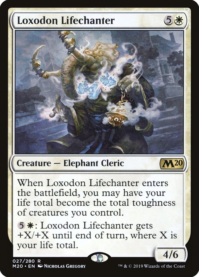 Loxodon Lifechanter [Core Set 2020] | Good Games Adelaide SA