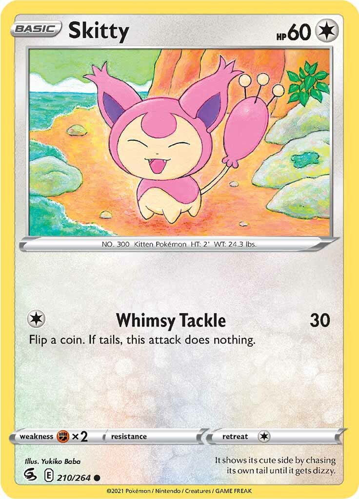 Skitty (210/264) [Sword & Shield: Fusion Strike] | Good Games Adelaide SA