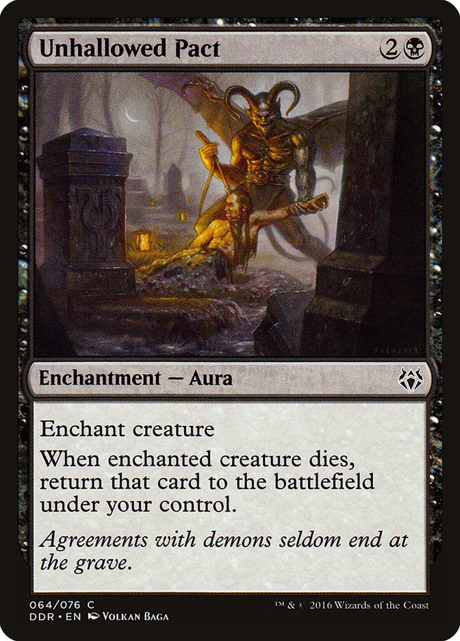 Unhallowed Pact [Duel Decks: Nissa vs. Ob Nixilis] | Good Games Adelaide SA