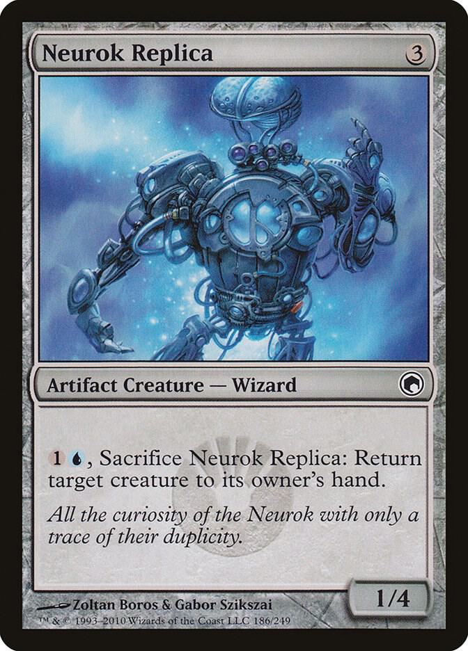 Neurok Replica 186 (Scars of Mirrodin)  - Foil | Good Games Adelaide SA
