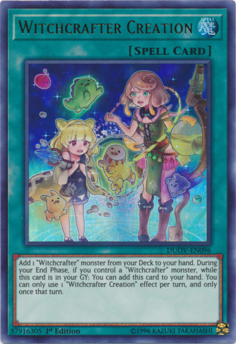 Witchcrafter Creation [DUOV-EN096] Ultra Rare | Good Games Adelaide SA
