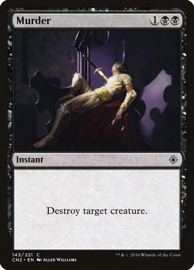 Murder 143 (Conspiracy: Take the Crown)  - Foil | Good Games Adelaide SA