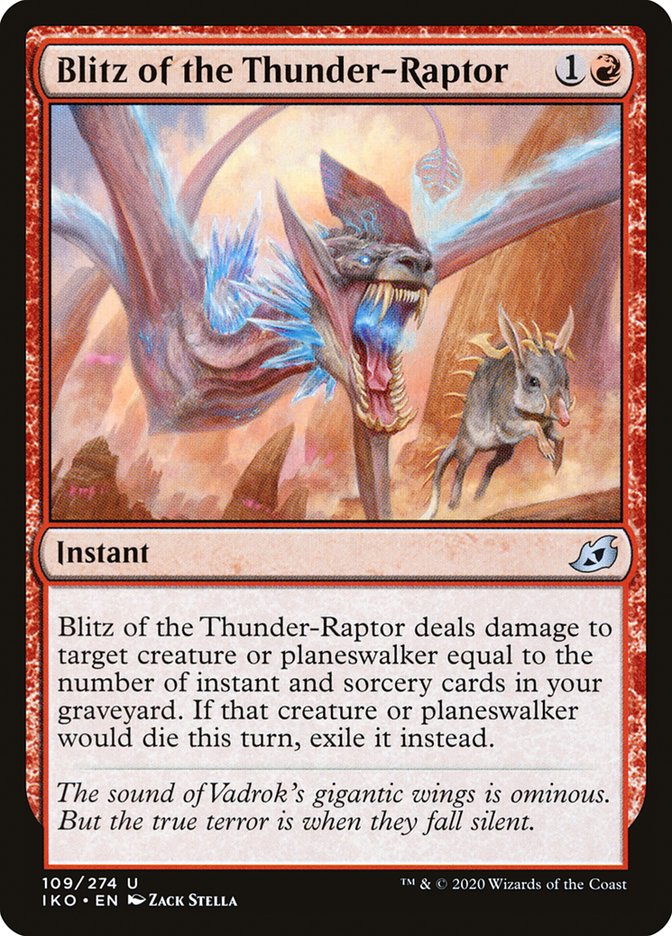 Blitz of the Thunder-Raptor [Ikoria: Lair of Behemoths] | Good Games Adelaide SA