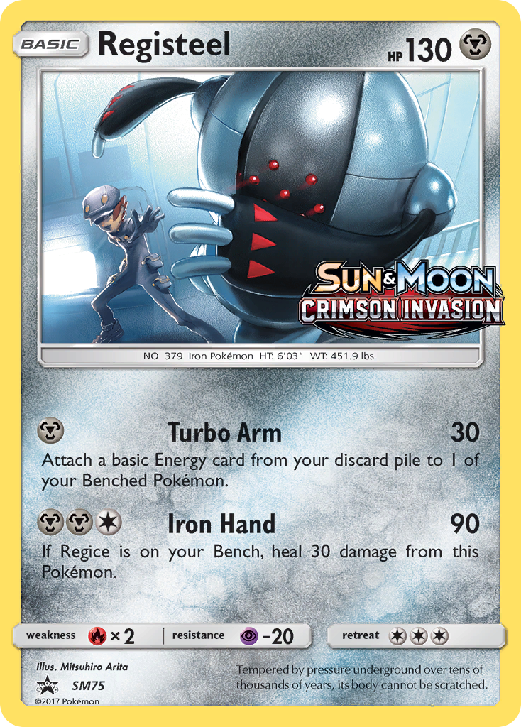 Registeel (SM75) [Sun & Moon: Black Star Promos] | Good Games Adelaide SA