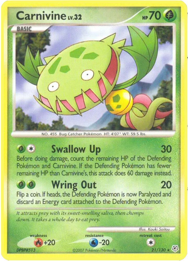 Carnivine 21/130 (Diamond and Pearl)  | Good Games Adelaide SA