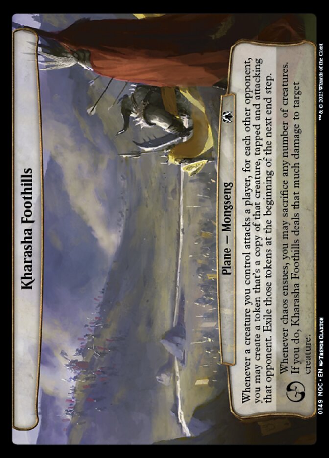 Kharasha Foothills 149 (Planechase: March of the Machine)  | Good Games Adelaide SA