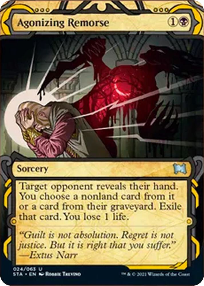 Agonizing Remorse 24 (Strixhaven: Mystical Archives)  - Foil | Good Games Adelaide SA