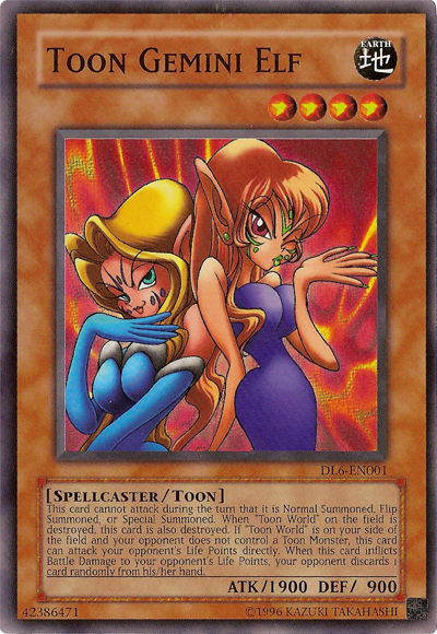 Toon Gemini Elf [DL6-EN001] Super Rare | Good Games Adelaide SA