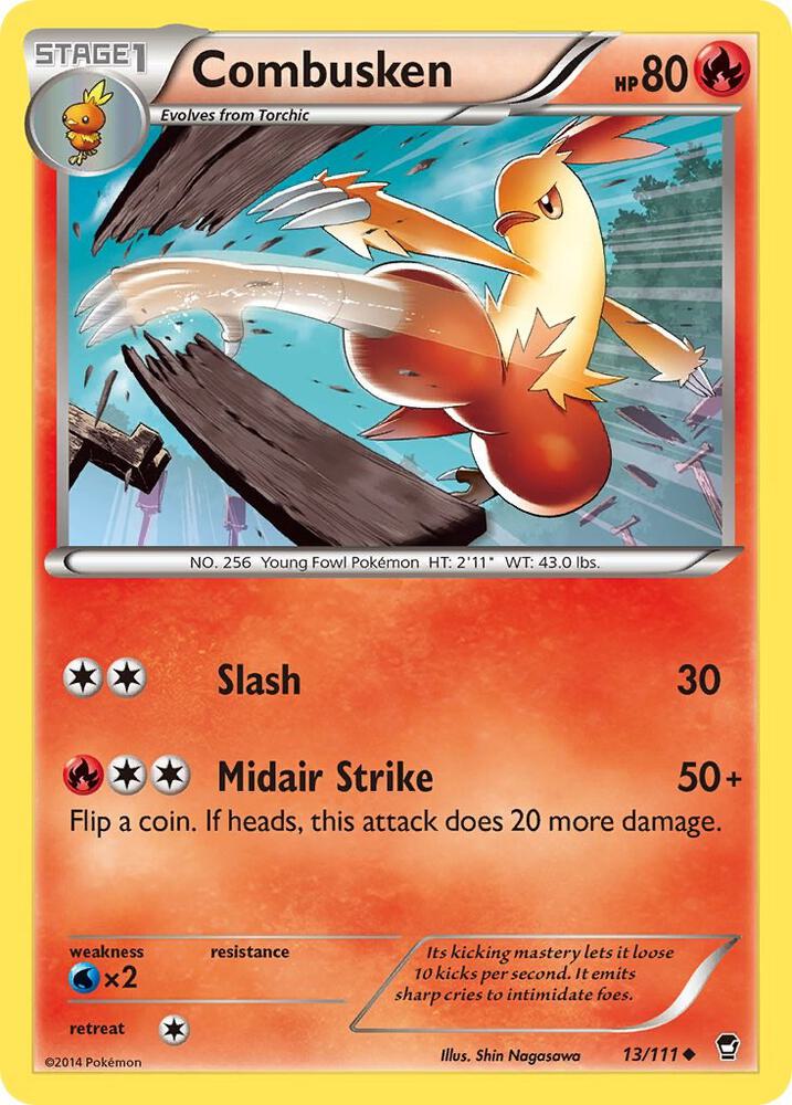 Combusken 13/111 (XY - Furious Fists)  | Good Games Adelaide SA