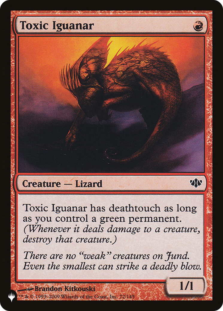 Toxic Iguanar [The List] | Good Games Adelaide SA