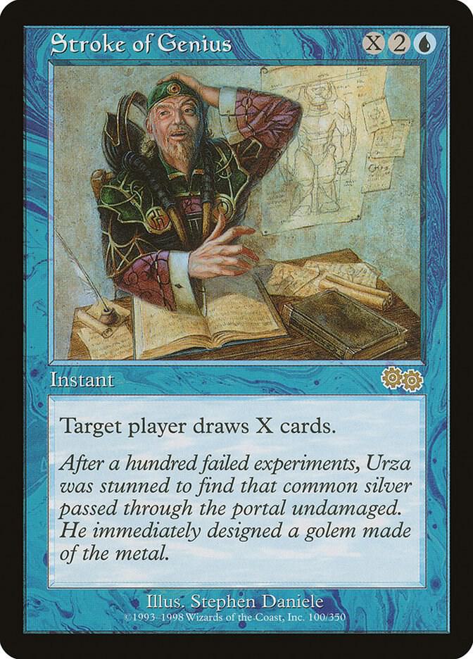 Stroke of Genius 100 (Urza's Saga)  | Good Games Adelaide SA