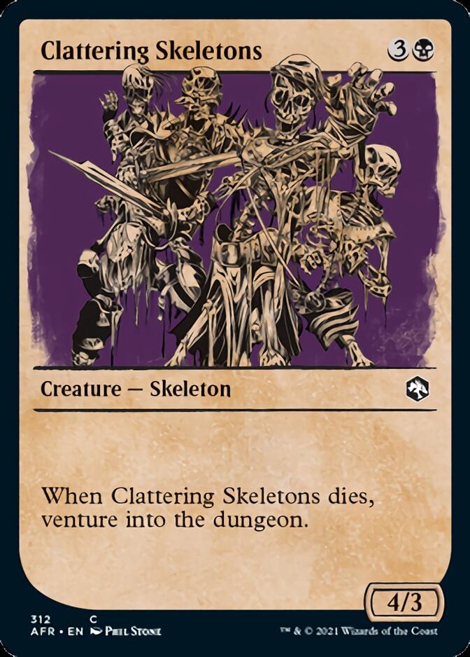Clattering Skeletons (Showcase) [Dungeons & Dragons: Adventures in the Forgotten Realms] | Good Games Adelaide SA