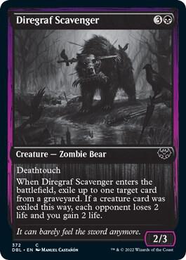 Diregraf Scavenger 372 (Innistrad: Double Feature)  - Foil | Good Games Adelaide SA