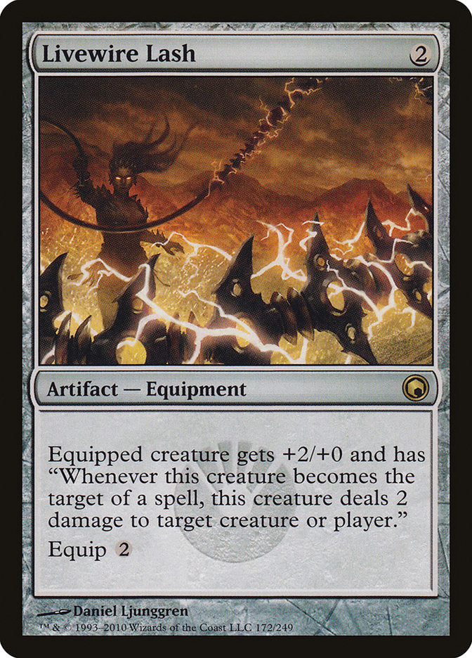 Livewire Lash [Scars of Mirrodin] | Good Games Adelaide SA
