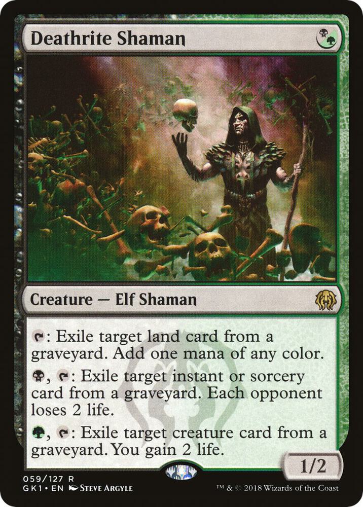 Deathrite Shaman 59 (Guilds of Ravnica: Guild Kits)  | Good Games Adelaide SA