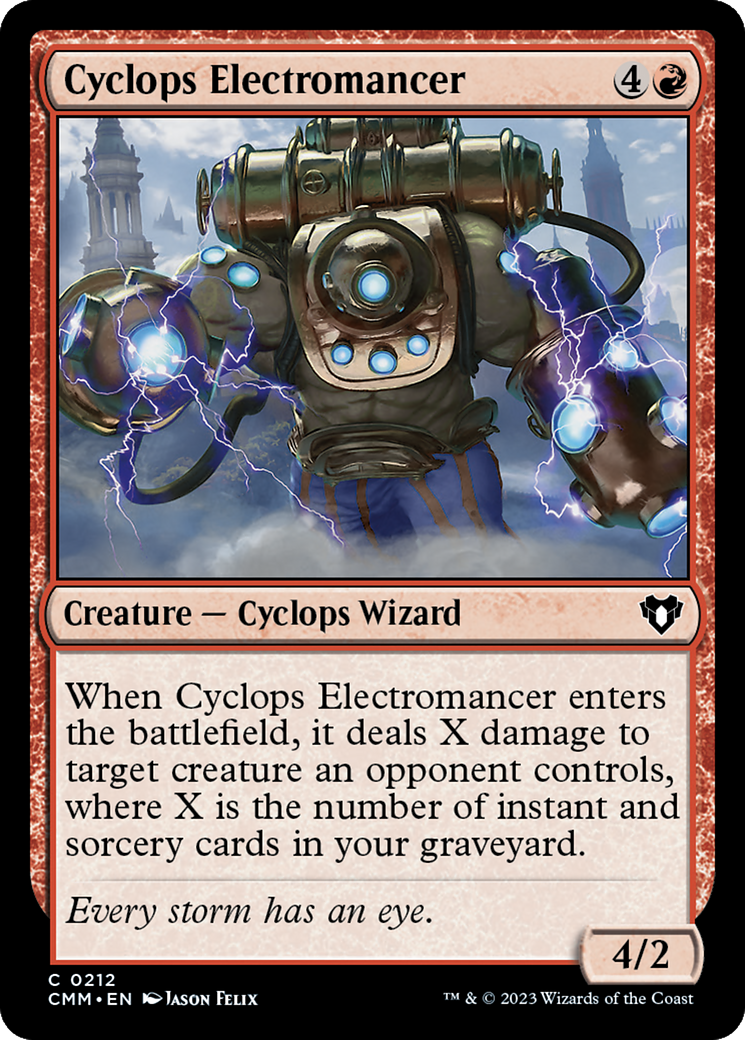 Cyclops Electromancer [Commander Masters] | Good Games Adelaide SA