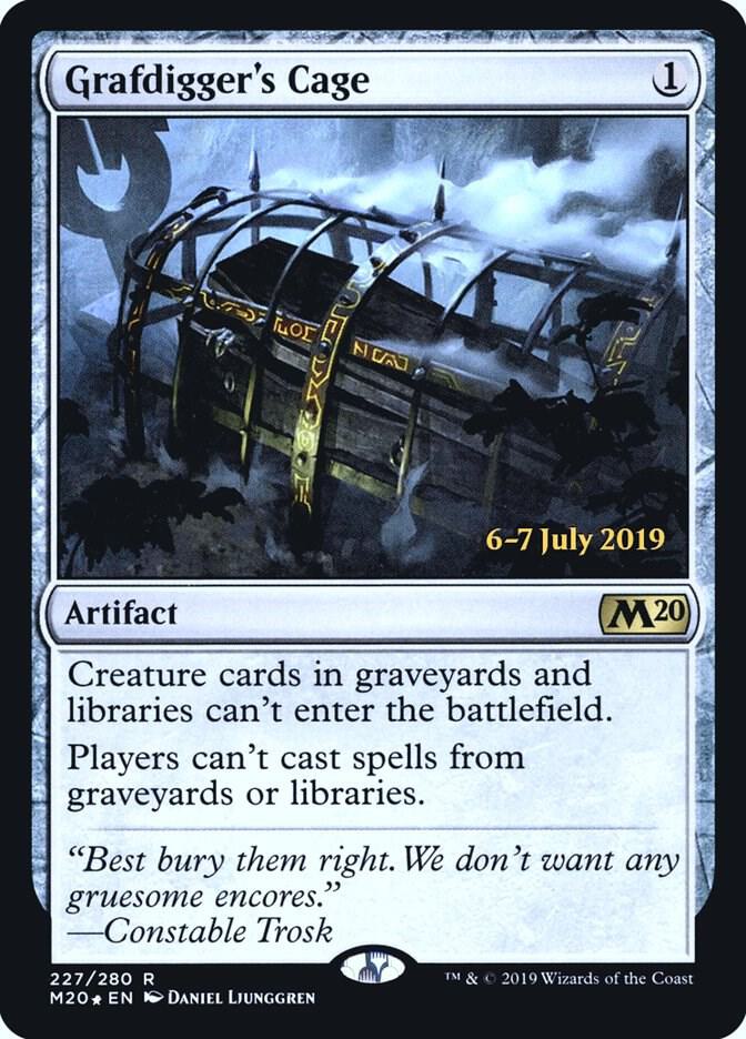 Grafdiggers Cage 227 (Prerelease Cards)  - Foil | Good Games Adelaide SA