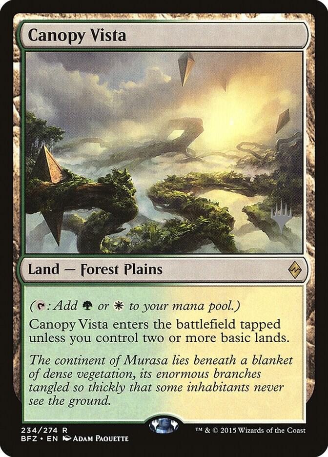 Canopy Vista  (Promo Pack: Kaldheim)  - Foil | Good Games Adelaide SA
