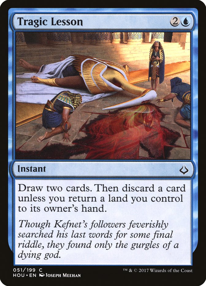 Tragic Lesson 51 (Hour of Devastation)  - Foil | Good Games Adelaide SA