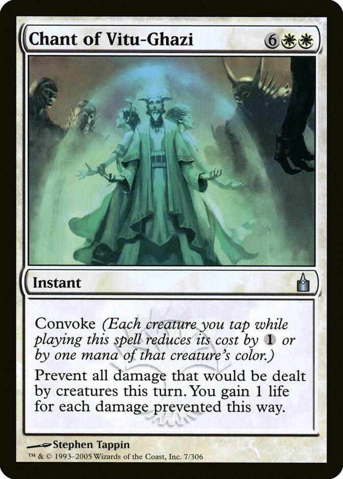 Chant of Vitu Ghazi 7/306 (Ravnica: City of Guilds)  - Foil | Good Games Adelaide SA