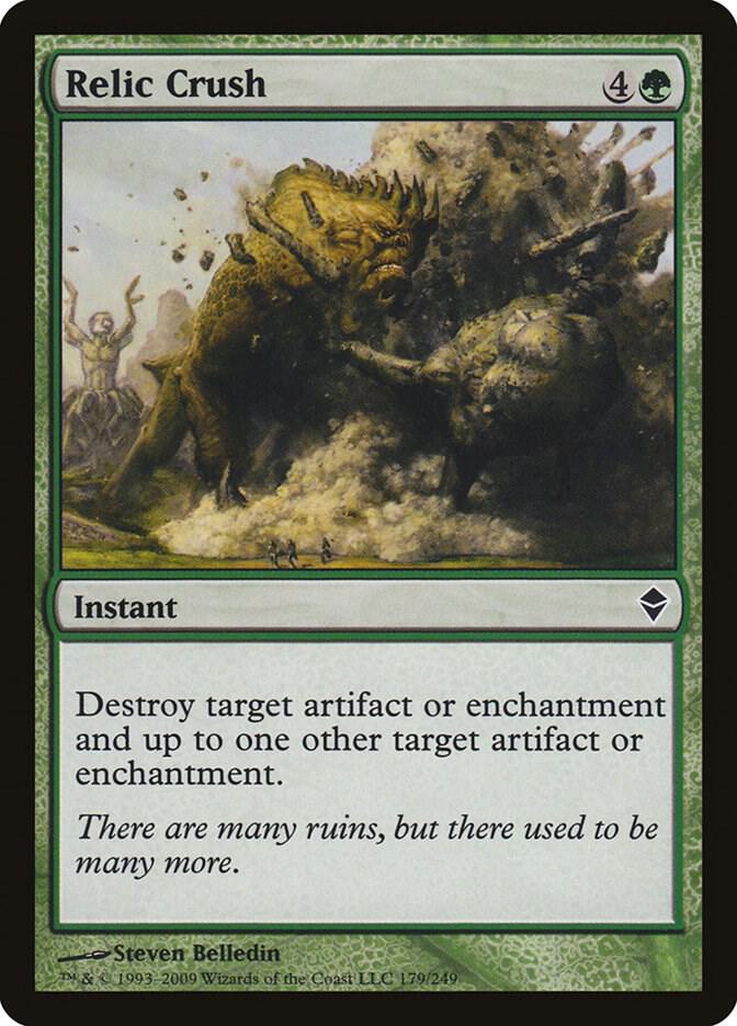 Relic Crush 179 (Zendikar)  - Foil | Good Games Adelaide SA