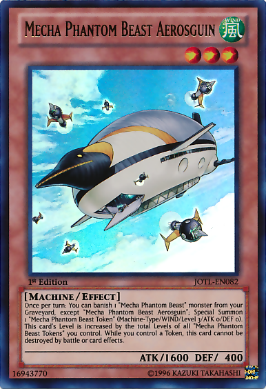 Mecha Phantom Beast Aerosguin [JOTL-EN082] Ultra Rare | Good Games Adelaide SA
