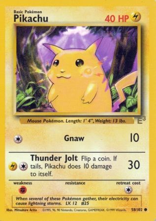 Pikachu (58/102) (E3 Stamped Promo) [Miscellaneous Cards] | Good Games Adelaide SA