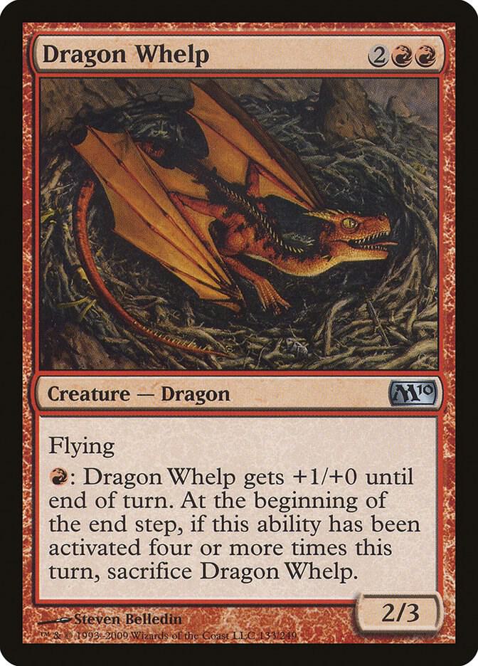 Dragon Whelp 133/249 (Magic 2010 (M10))  - Foil | Good Games Adelaide SA